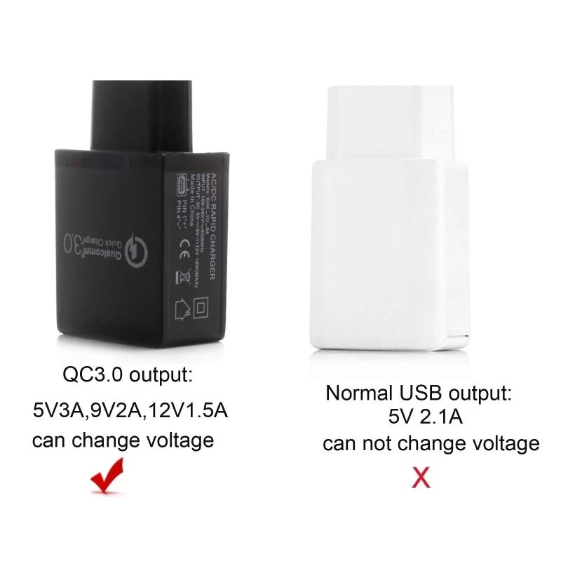  QC3.0 USB 5V 6V 8.4V 12V AA AAA 9V ͸ ű  ̺
